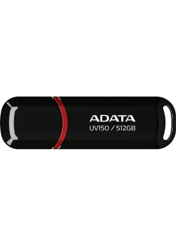 Флеш Диск A-Data 512GB AUV150 AUV150-512G-RBK USB3.0 черный