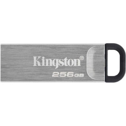 Флеш Диск Kingston 256GB DataTraveler Kyson DTKN/256GB USB3.2 серебристый/черный