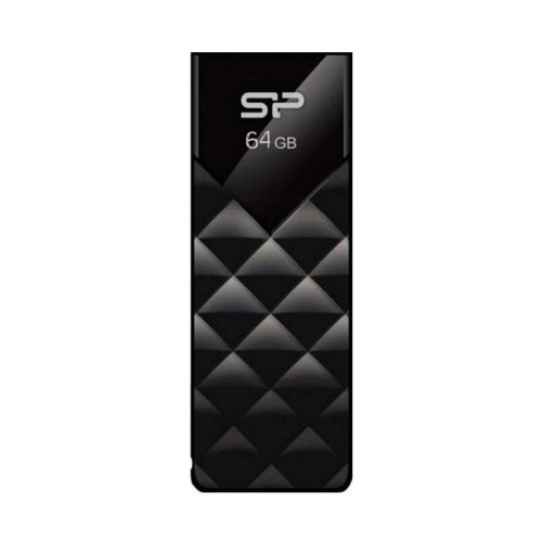 Флеш Диск Silicon Power 64Gb Ultima U03 SP064GBUF2U03V1K USB2.0 черный