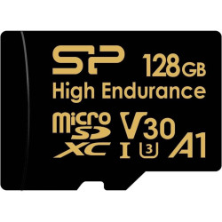 Флеш карта microSDXC 128GB Silicon Power SP128GBSTXDV3V1HSP High Endurance V30 A1 + adapter