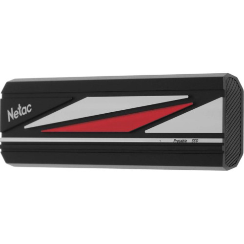 Накопитель SSD Netac USB-C 1TB NT01ZX20L-001T-32BK ZX20L черный