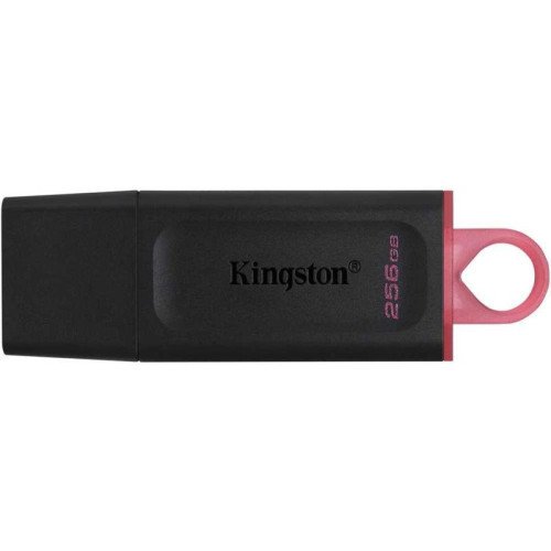 Флеш Диск Kingston 256Gb DataTraveler Exodia DTX/256GB USB3.0 черный/красный