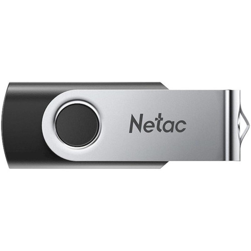 Флеш Диск Netac 128GB U505 NT03U505N-128G-30BK USB3.0 черный/серебристый