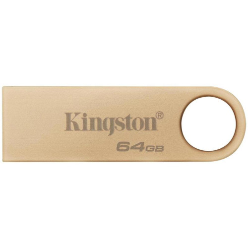Флеш Диск Kingston 64GB DataTraveler SE9 DTSE9G3/64GB USB3.0 золотистый