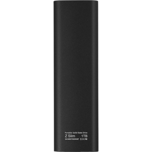Накопитель SSD Netac USB-C 1Tb NT01ZSLIM-001T-32BK Z Slim 1.8