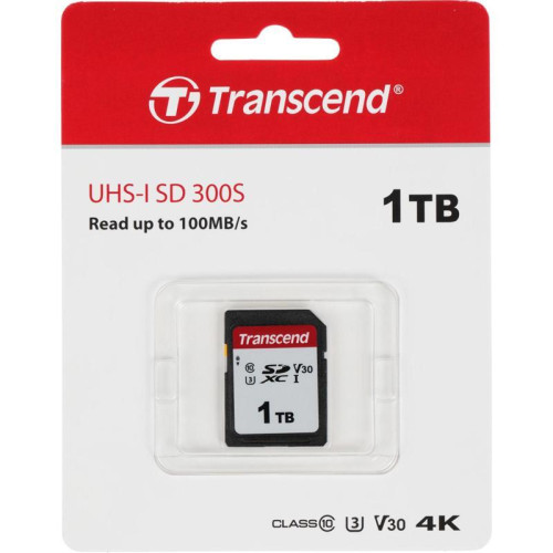 Флеш карта SDXC 1TB Transcend TS1TSDC300S 300S w/o adapter