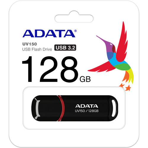 Флеш Диск A-Data 128GB AUV150 AUV150-128G-RBK USB3.0 черный
