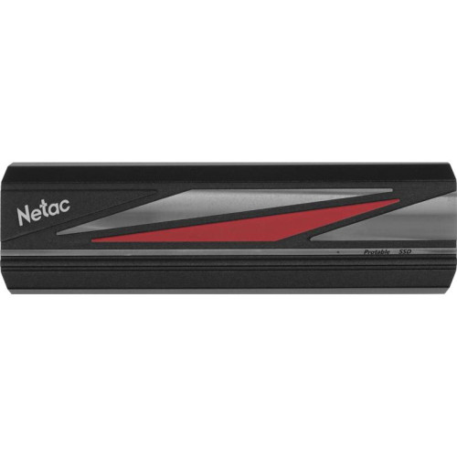 Накопитель SSD Netac USB-C 2TB NT01ZX20L-002T-32BK ZX20L черный