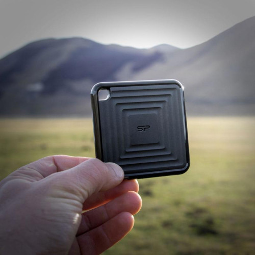 Накопитель SSD Silicon Power USB-C 1Tb SP010TBPSDPC60CK PC60 1.8