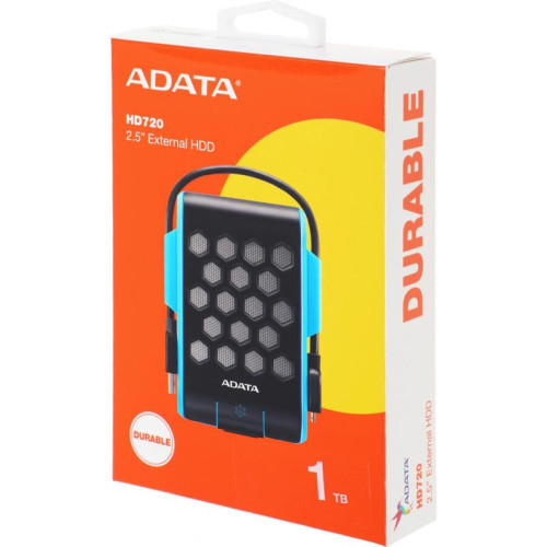Жесткий диск A-Data USB3.0 1TB AHD720-1TU31-CBL HD720 DashDrive Durable 2.5