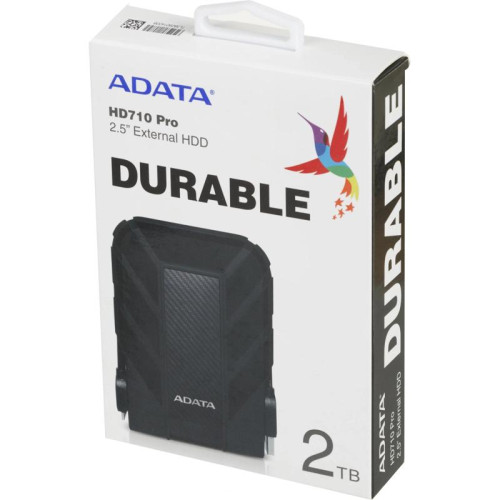 Жесткий диск A-Data USB 3.0 2Tb AHD710P-2TU31-CBK HD710Pro DashDrive Durable 2.5