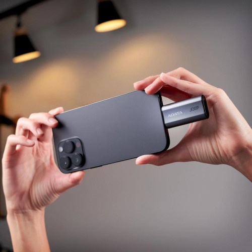 Накопитель SSD A-Data USB3.2 Gen2 2TB SC750-2000G-CCBK SC750 серый