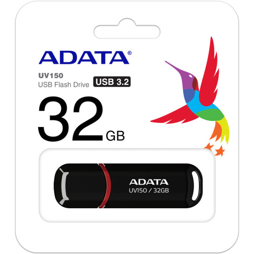 Флеш Диск A-Data 32GB AUV150 AUV150-32G-RBK USB3.0 черный