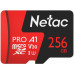 Флеш карта microSDXC 256GB Netac NT02P500PRO-256G-S P500 Extreme Pro A1 w/o adapter Флеш карта microSDXC 256GB Netac NT02P500PRO-256G-S P500 Extreme Pro A1 w/o adapter