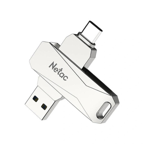 Флеш Диск Netac 32Gb U782C NT03U782C-032G-30PN USB3.0 серебристый
