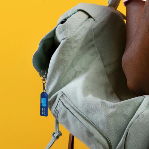 Флеш Диск A-Data 64GB Type-C UC300 ACHO-UC300-64G-RNB/BU USB3.2 синий/голубой