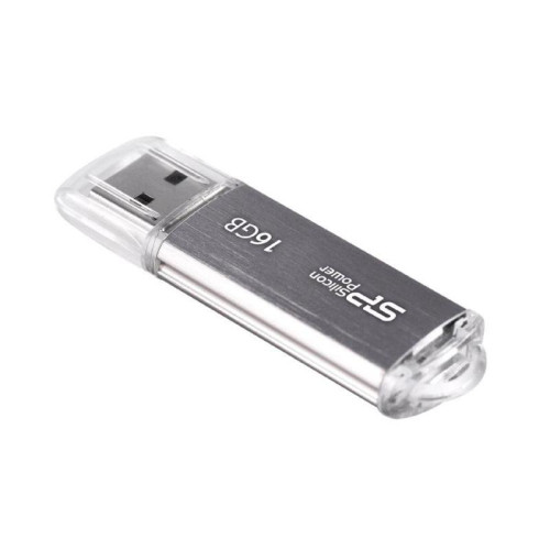 Флеш Диск Silicon Power 16Gb Ultima II-I Series SP016GBUF2M01V1S USB2.0 серебристый Флеш Диск Silicon Power 16Gb Ultima II-I Series SP016GBUF2M01V1S USB2.0 серебристый