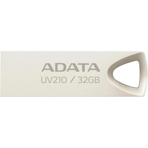 Флеш Диск A-Data 32Gb UV210 AUV210-32G-RGD USB2.0 золотистый