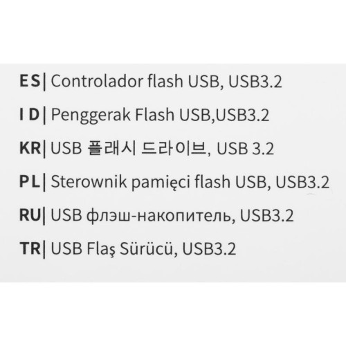 Флеш Диск Netac 64Gb UM1 NT03UM1N-064G-32PN USB3.2 серебристый