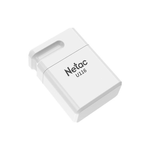 Флеш Диск Netac 4GB U116 NT03U116N-004G-20WH USB2.0 белый