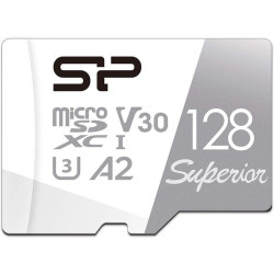 Флеш карта microSDXC 128GB Silicon Power SP128GBSTXDA2V20SP Superior + adapter
