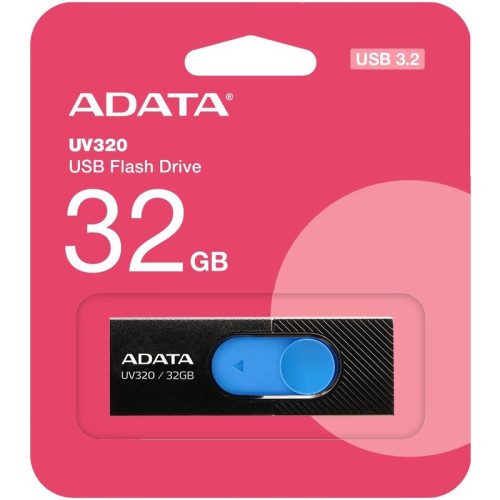 Флеш Диск A-Data 32Gb UV320 AUV320-32G-RBKBL USB3.2 черный