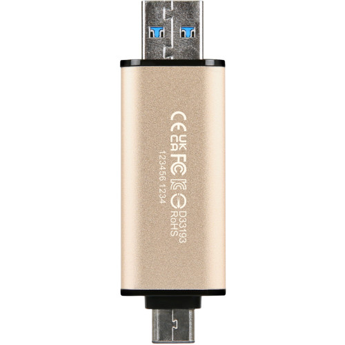 Флеш-накопитель/ Transcend 128GB JetFlash 930C USB 3.2 OTG Type C High Speed