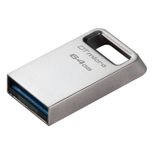 Флэш USB Kingston 64GB DataTraveler Micro 200MB/s Metal USB 3.2 Gen 1 Kingston 64GB DataTraveler Micro 200MB/s Metal USB 3.2 Gen 1