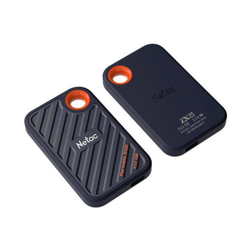 Накопитель SSD Netac USB-C 512Gb NT01ZX20-512G-32BL ZX20 2.5