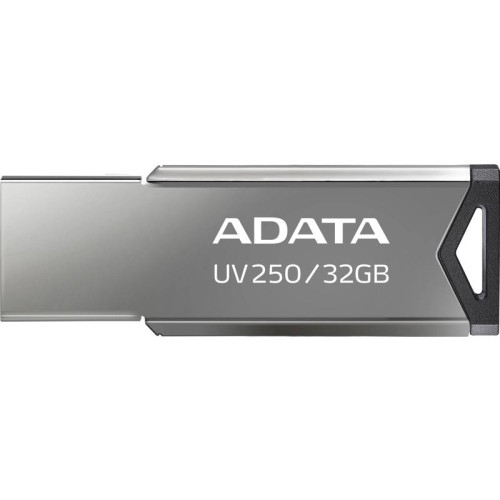 Флеш Диск A-Data 32Gb UV250 AUV250-32G-RBK USB2.0 серебристый