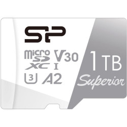 Флеш карта microSDXC 1TB Silicon Power SP001TBSTXDA2V20 Superior V30 A2 w/o adapter