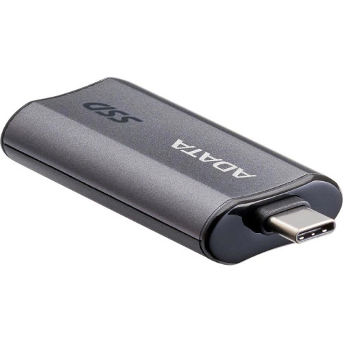 Накопитель SSD A-Data USB3.2 Gen2 500GB SC750-500G-CCBK SC750 серый