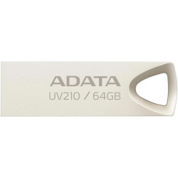 Флеш Диск A-Data 64Gb UV210 AUV210-64G-RGD USB2.0 золотистый