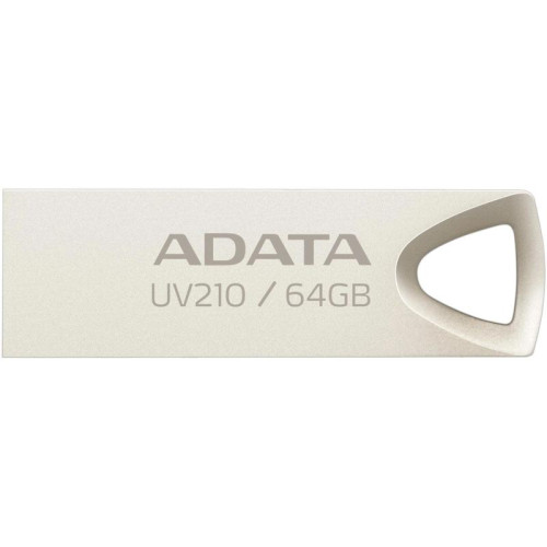 Флеш Диск A-Data 64Gb UV210 AUV210-64G-RGD USB2.0 золотистый