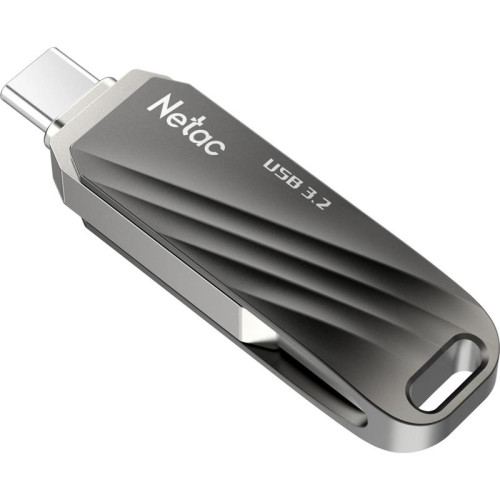 Флеш Диск Netac 32GB US11 NT03US11C-032G-32BK USB3.2 черный/серебристый