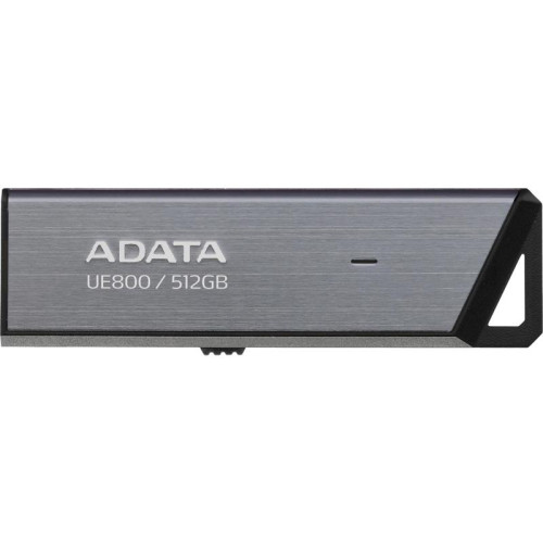 Флеш Диск A-Data 512Gb Type-C UE800 AELI-UE800-512G-CSG USB3.2 серебристый