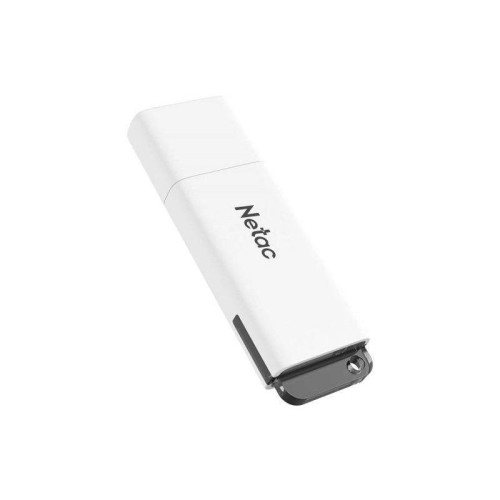 Флеш Диск Netac 128Gb U185 NT03U185N-128G-20WH USB2.0 белый