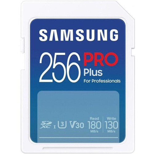 Флеш карта SDXC 256GB Samsung MB-SD256S Pro PLUS V30 w/o adapter