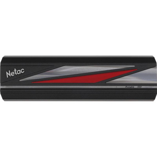 Накопитель SSD Netac USB-C 256GB NT01ZX20L-256G-32BK ZX20L черный