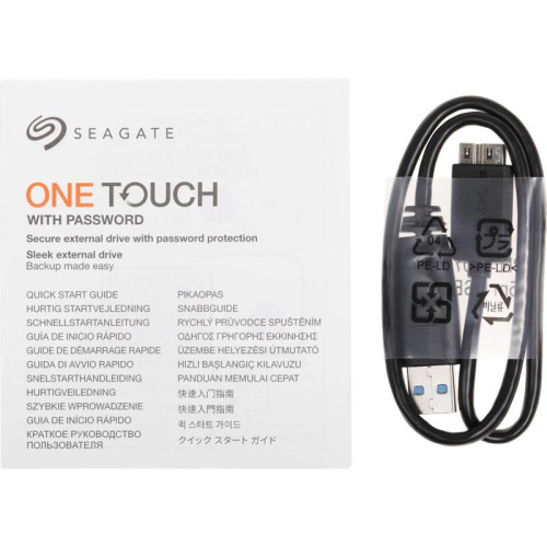 Жесткий диск Seagate USB3.0 1TB STKY1000400 One Touch 2.5