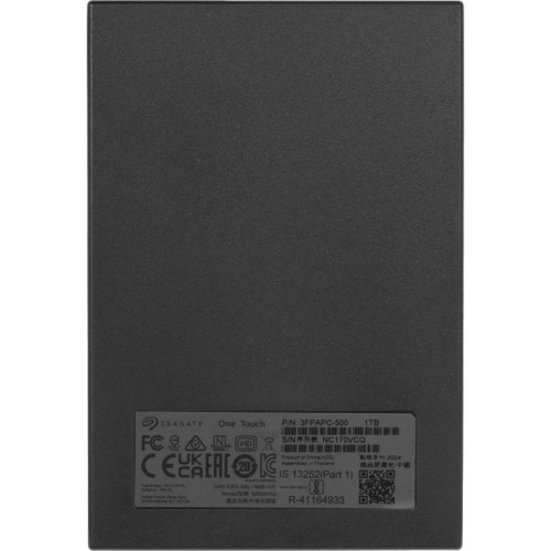 Жесткий диск Seagate USB3.0 1TB STKY1000400 One Touch 2.5