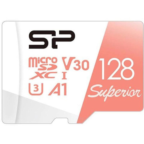 Флеш карта microSDXC 128GB Silicon Power SP128GBSTXDV3V20 Superior V30 A1 w/o adapter