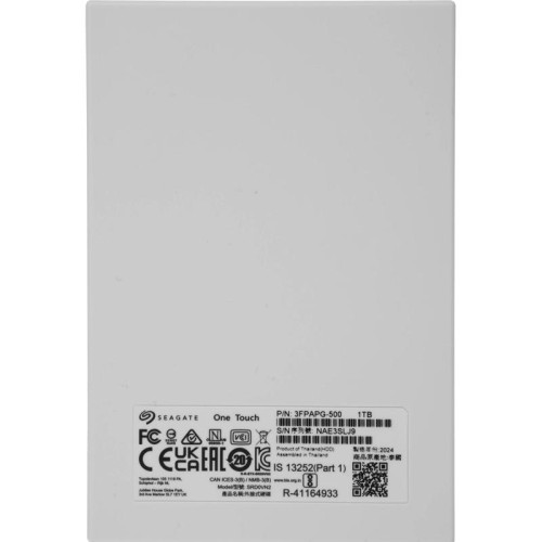 Жесткий диск Seagate USB3.0 1TB STKY1000402 One Touch 2.5