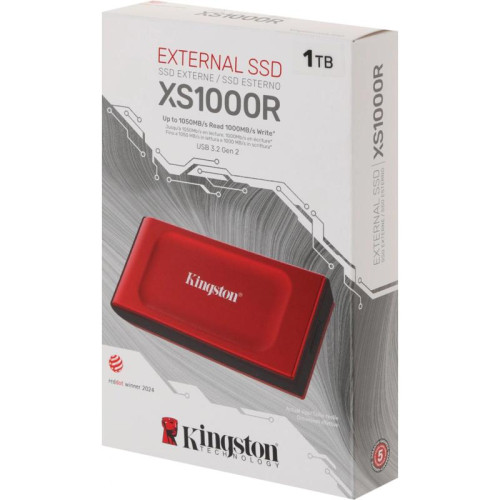 Накопитель SSD Kingston USB-C 1TB SXS1000R/1000G XS1000 1.8