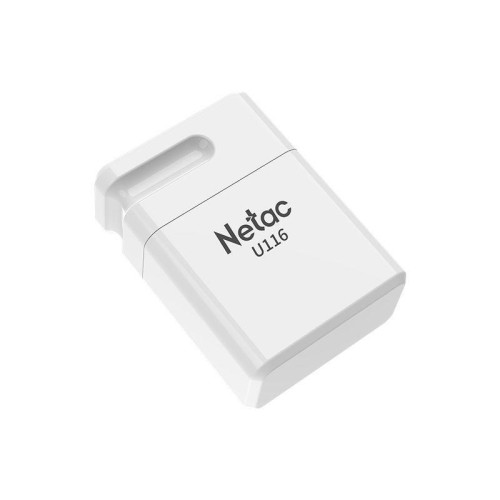 Флеш Диск Netac 64Gb U116 NT03U116N-064G-20WH USB2.0 белый
