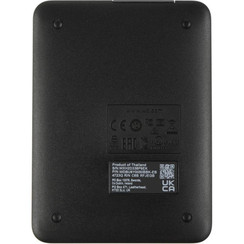 Жесткий диск WD USB 3.0 5Tb WDBU6Y0050BBK-WESN Elements Portable (5400rpm) 2.5