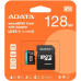 Флеш карта microSDXC 128GB A-Data AUSDX128GUI3V30SA2-RA1 Premier Pro + adapter