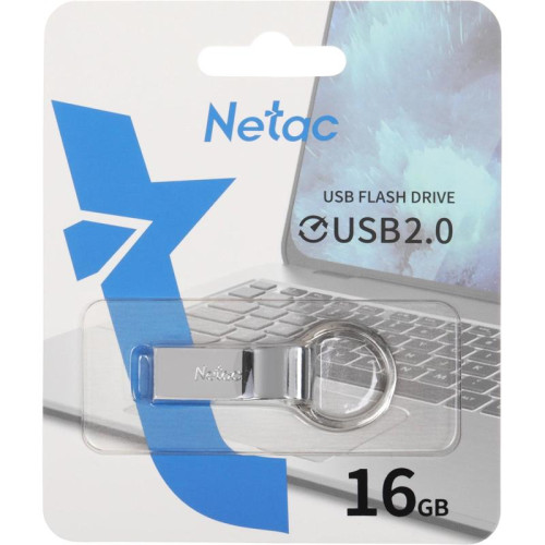 Флеш Диск Netac 16GB U275 NT03U275N-016G-20SL USB2.0 серебристый