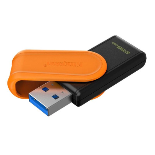 Флеш-накопитель 256GB USB 3.2 Gen 1 DataTraveler Exodia S (Black + Black)/ Kingston 256GB USB 3.2 Gen 1 DataTraveler Exodia S (Black + Black)
