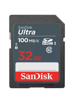 Флеш карта SDHC 32GB Sandisk SDSDUNR-032G-GN3IN Ultra